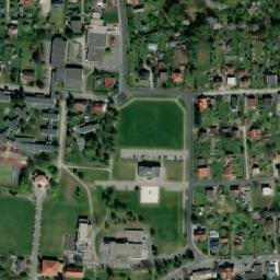 Satellite imagery of [Petřvald u Karviné] church t., CZ