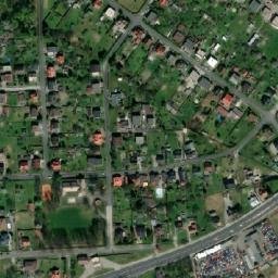 Satellite imagery of [Petřvald u Karviné] church t., CZ