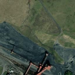 Satellite imagery of Karvina [Orlová-Lazy] mine chimney, CZ