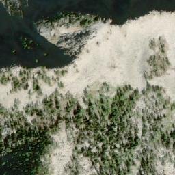 Satellite imagery of Mount Loki, CA