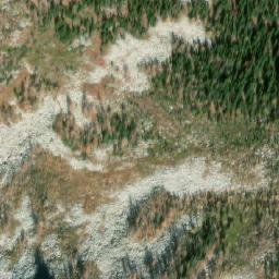 Satellite imagery of Sawtooth Peak, CA