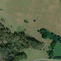 Satellite imagery of [Halže] church t., CZ