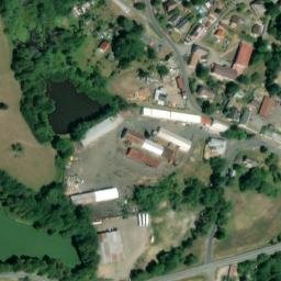Satellite imagery of [Halže] church t., CZ