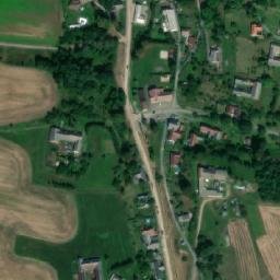 Satellite imagery of [Třebařov] church t., CZ