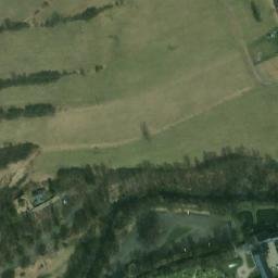 Satellite imagery of [Kružberk] church sanctus t., CZ