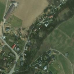 Satellite imagery of [Radkov u Vítkova] church t., CZ
