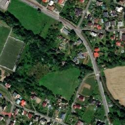 Satellite imagery of [Vřesina u Bílovce] church t., CZ