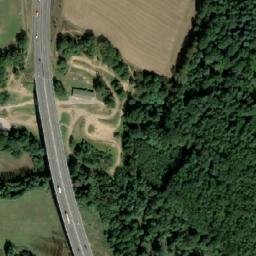 Satellite imagery of [Vřesina u Bílovce] church t., CZ