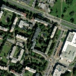 Satellite imagery of [Ostrava-Třebovice] church t., CZ
