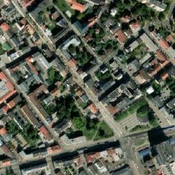 Satellite imagery of [Ostrava-Mariánské Hory] church t., CZ