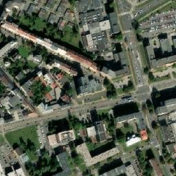Satellite imagery of [Ostrava-Mariánské Hory] church t., CZ