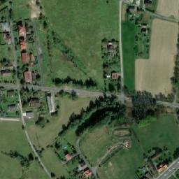 Satellite imagery of Albrecht [Petřvald u Karviné] former mine factory chimney, CZ