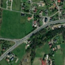 Satellite imagery of Husův sbor [Petřvald u Karviné] church t., CZ