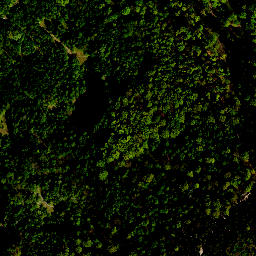 Satellite imagery of cairn, PL