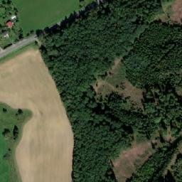 Satellite imagery of [Kařez] church t., CZ