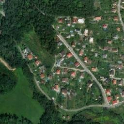 Satellite imagery of [Týnec nad Sázavou] castle outlook t., CZ