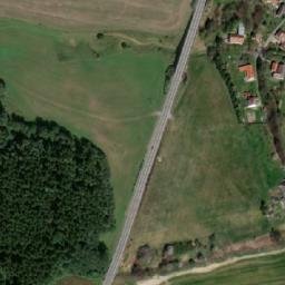 Satellite imagery of [Opatov v Čechách] church t., CZ