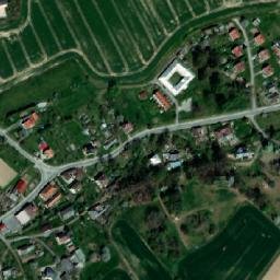 Satellite imagery of [Mladějov na Moravě] church sanctus t., CZ