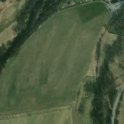 Satellite imagery of [Kružberk] church sanctus t., CZ