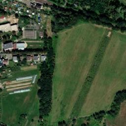 Satellite imagery of [Vřesina u Bílovce] church t., CZ