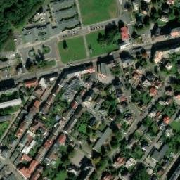 Satellite imagery of Husův sbor [Ostrava-Mariánské Hory], CZ