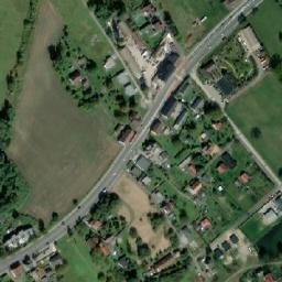 Satellite imagery of Albrecht [Petřvald u Karviné] former mine factory chimney, CZ