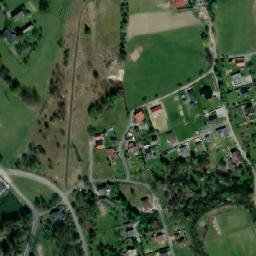 Satellite imagery of Husův sbor [Petřvald u Karviné] church t., CZ