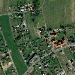 Satellite imagery of Husův sbor [Petřvald u Karviné] church t., CZ