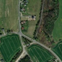 Satellite imagery of Husův sbor [Petřvald u Karviné] church t., CZ