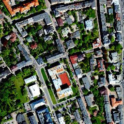 Satellite imagery of Bielsko-Biała - Zamek Sułkowskich, PL