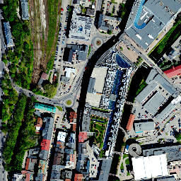 Satellite imagery of Bielsko-Biała - Zamek Sułkowskich, PL