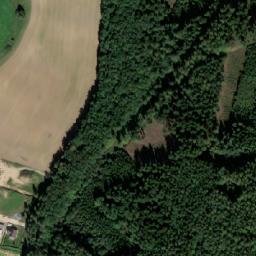 Satellite imagery of [Kařez] church t., CZ