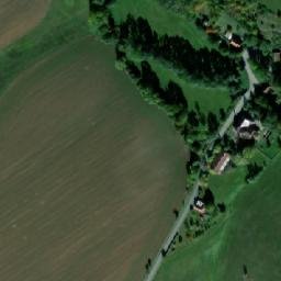 Satellite imagery of [Heřmanice u Vilémova] church t., CZ