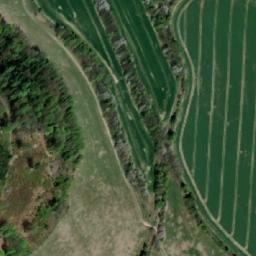 Satellite imagery of Mladějovské hradisko, CZ