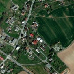 Satellite imagery of [Mladějov na Moravě] church sanctus t., CZ