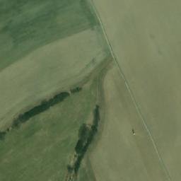 Satellite imagery of [Staré Těchanovice] church t., CZ