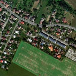 Satellite imagery of [Vřesina u Bílovce] church t., CZ