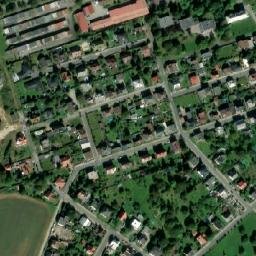 Satellite imagery of Husův sbor [Ostrava-Svinov] church t., CZ