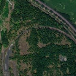 Satellite imagery of [Stonava] factory chimney, CZ