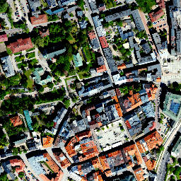 Satellite imagery of Bielsko-Biała - Zamek Sułkowskich, PL