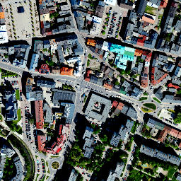 Satellite imagery of Bielsko-Biała - Zamek Sułkowskich, PL