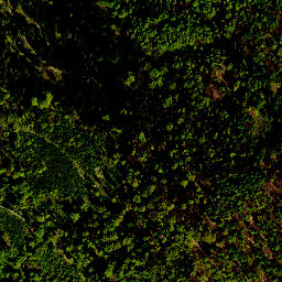 Satellite imagery of cairn, PL