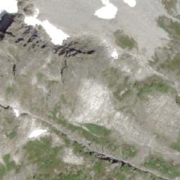 Satellite imagery of Pyramid Mountain, CA