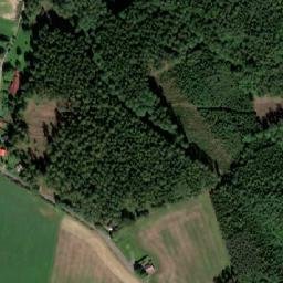 Satellite imagery of [Kařez] church t., CZ