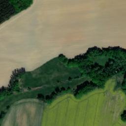 Satellite imagery of [Zbýšov v Čechách] church t., CZ