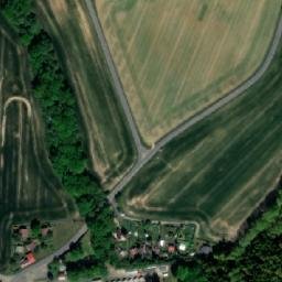 Satellite imagery of [Zbýšov v Čechách] church t., CZ