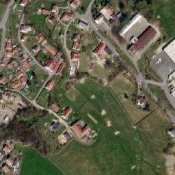 Satellite imagery of [Opatov v Čechách] church t., CZ