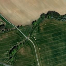 Satellite imagery of [Mladějov na Moravě] church sanctus t., CZ