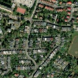 Satellite imagery of [Ostrava-Svinov] church t., CZ