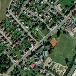 Satellite imagery of [Ostrava-Svinov] church t., CZ